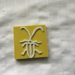 Two sides hand made rubber stamp